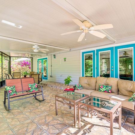 Waterfront Dunnellon Home With Private Dock And Lanai! Exterior foto