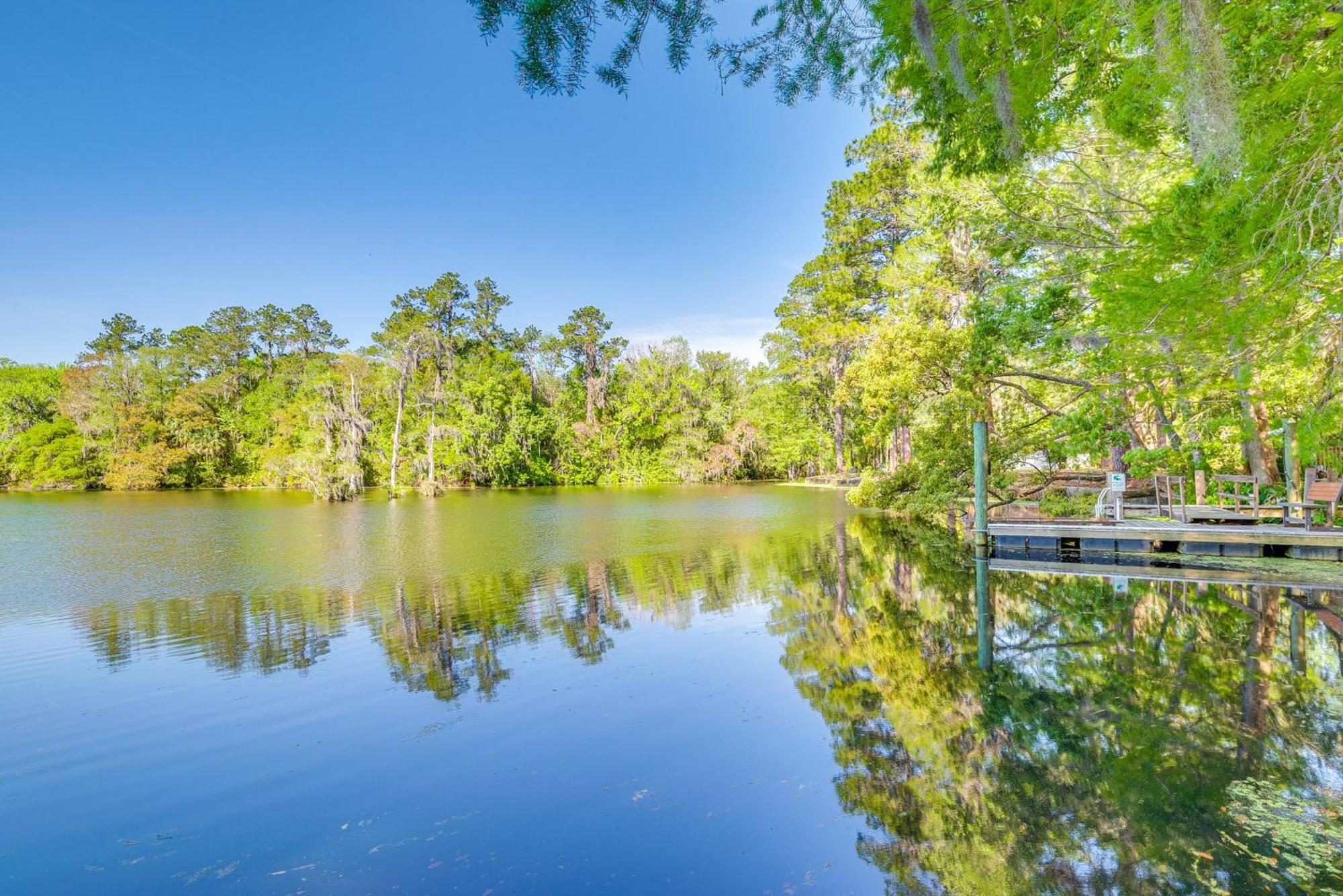 Waterfront Dunnellon Home With Private Dock And Lanai! Exterior foto